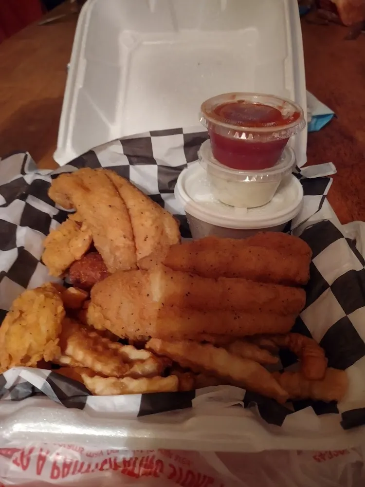 Shrimp and Fish Plate